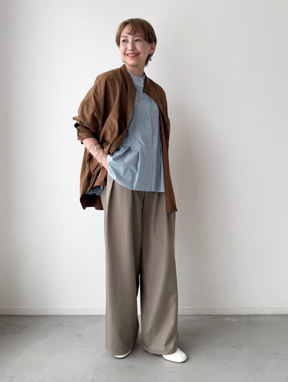BROWN｜珈琲色の彼のシャツ